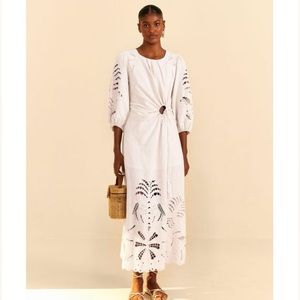 NWT FARM Rio RICHILIEU CUT OUT
MIDI DRESS